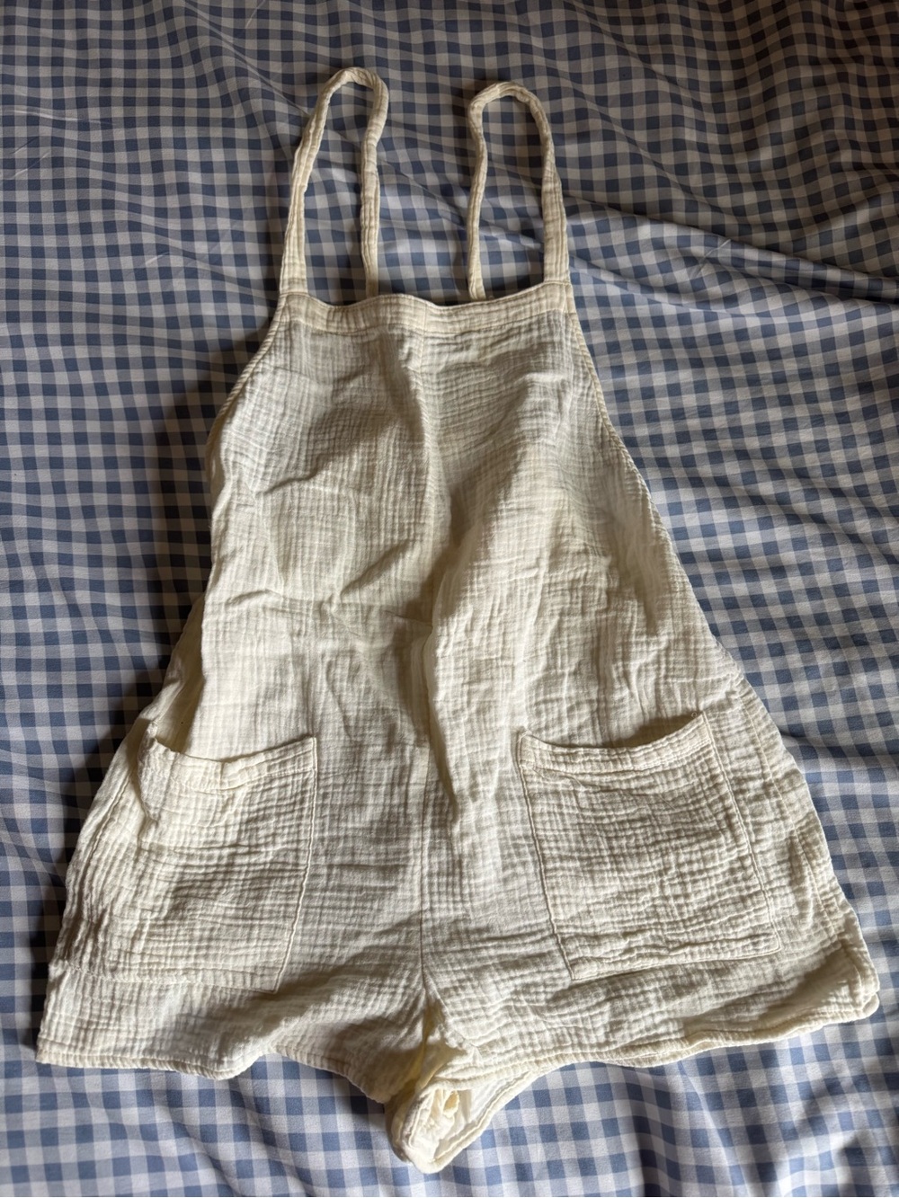 Muslin Romper Swim Coverup